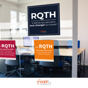 Stickers pack «  RQTH » (grand format)